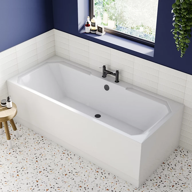 Chatsworth Art Deco 1800 X 800 Double Ended Bath 1 Chatsworth Art Deco 1800 X 800 Double Ended Bath