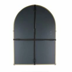 Chatsworth Traditional 673 X 490mm Arched Mirror - Brushed Brass -Chatsworth Shop CHTBBM d1 460