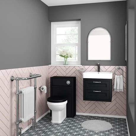 Chatsworth Traditional Graphite Complete Toilet Unit 4 Chatsworth Traditional Graphite Complete Toilet Unit - Image 4