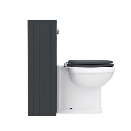 Chatsworth Traditional Graphite Complete Toilet Unit 5 Chatsworth Traditional Graphite Complete Toilet Unit - Image 5