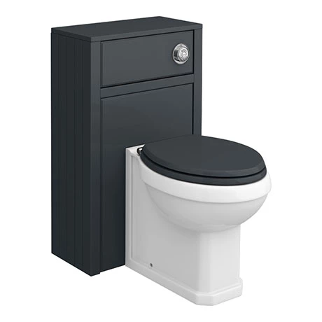 Chatsworth Traditional Graphite Complete Toilet Unit 1 Chatsworth Traditional Graphite Complete Toilet Unit