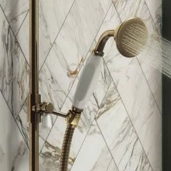 Chatsworth Antique Brass Traditional Crosshead Shower Bar Valve + Slider Rail Kit 9 Chatsworth Antique Brass Traditional Crosshead Shower Bar Valve + Slider Rail Kit -Chatsworth Shop CHTBVAB d4 460