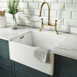 Chatsworth Gold Traditional Bridge Lever Kitchen Sink Mixer 8 Chatsworth Gold Traditional Bridge Lever Kitchen Sink Mixer -Chatsworth Shop CHTKTG d2 460
