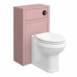 Chatsworth Traditional Dusky Pink Complete Toilet Unit