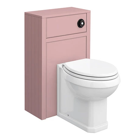 Chatsworth Traditional Dusky Pink Complete Toilet Unit 1 Chatsworth Traditional Dusky Pink Complete Toilet Unit