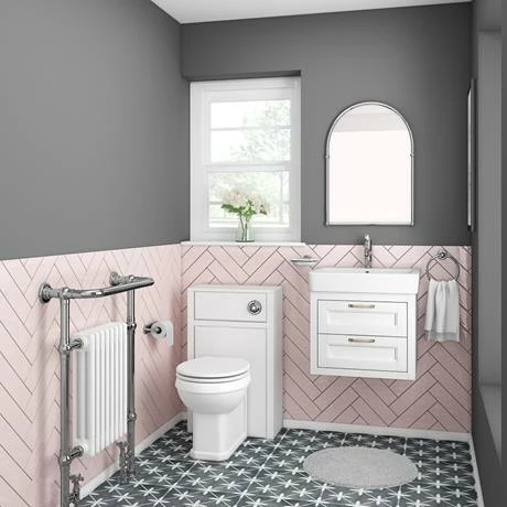 Chatsworth Traditional White Complete Toilet Unit 4 Chatsworth Traditional White Complete Toilet Unit - Image 4
