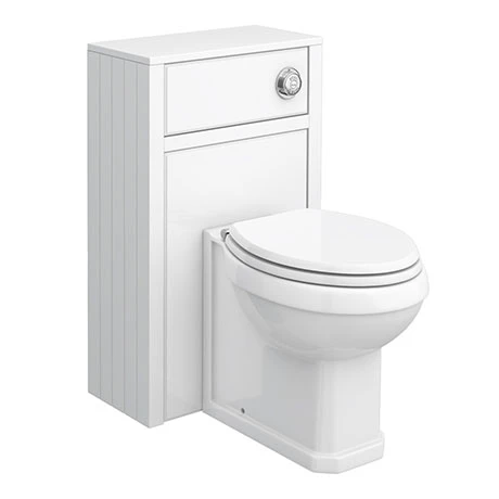 Chatsworth Traditional White Complete Toilet Unit 1 Chatsworth Traditional White Complete Toilet Unit