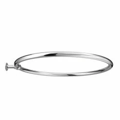 Chatsworth Luxury Chrome Plated 825mm Circular Shower Curtain Rail