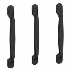 3 X Chatsworth Matt Black Additional Handles