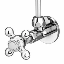 Chatsworth Crosshead Basin Tap Shut Off Valves - Chrome 5 Chatsworth Crosshead Basin Tap Shut Off Valves - Chrome -Chatsworth Shop CSFV WHT d2 460