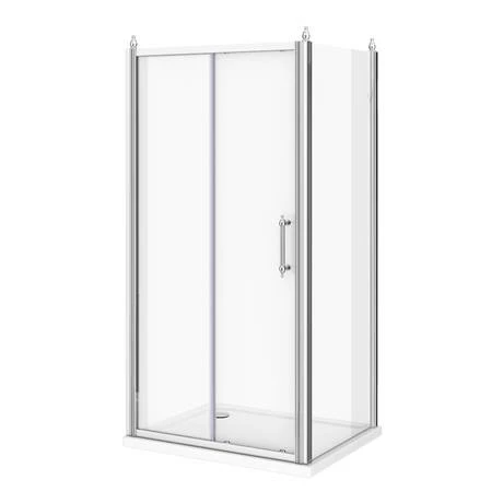 Chatsworth Traditional 1000 X 700mm Sliding Door Shower Enclosure + Tray 3 Chatsworth Traditional 1000 X 700mm Sliding Door Shower Enclosure + Tray - Image 3