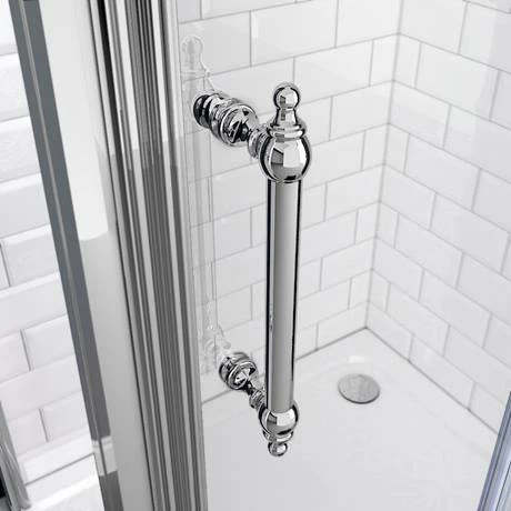 Chatsworth Traditional 1000 X 900mm Sliding Door Shower Enclosure Without Tray 3 Chatsworth Traditional 1000 X 900mm Sliding Door Shower Enclosure Without Tray - Image 3