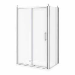 Chatsworth Traditional 1200 X 700mm Sliding Door Shower Enclosure + Tray -Chatsworth Shop CT127SDE d2 460