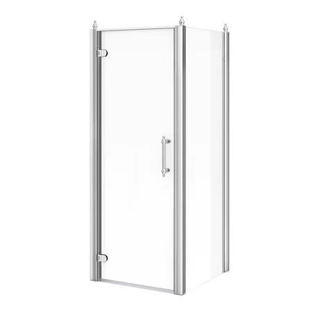 Chatsworth Traditional 900 X 900mm Hinged Door Shower Enclosure Without Tray 4 Chatsworth Traditional 900 X 900mm Hinged Door Shower Enclosure Without Tray - Image 4