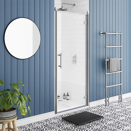 Chatsworth Traditional 800 X 1850 Hinged Shower Door 1 Chatsworth Traditional 800 X 1850 Hinged Shower Door