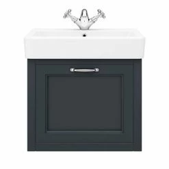 Chatsworth Traditional Graphite 560mm Wall Hung Vanity -Chatsworth Shop CWH560BLK d6 460