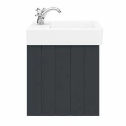 Chatsworth Traditional Graphite 560mm Wall Hung Vanity -Chatsworth Shop CWH560BLK d7 460