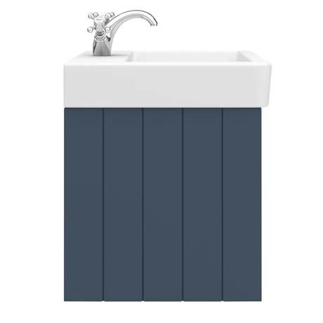 Chatsworth Traditional Blue 560mm Wall Hung Vanity 7 Chatsworth Traditional Blue 560mm Wall Hung Vanity - Image 7