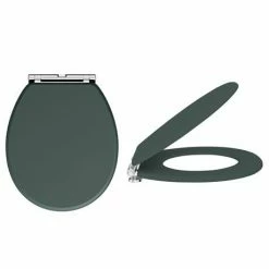 Chatsworth Wall Hung Green Vanity With Matt Black Handle & Low Level Toilet -Chatsworth Shop CWH560GRNMBLL d4 460