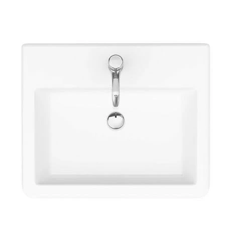 Chatsworth Traditional Grey 560mm 2 Drawer Wall Hung Vanity 5 Chatsworth Traditional Grey 560mm 2 Drawer Wall Hung Vanity - Image 5
