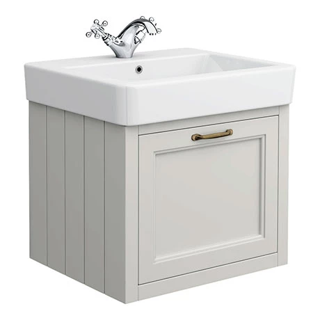 Chatsworth Traditional Grey 560mm Wall Hung Vanity 1 Chatsworth Traditional Grey 560mm Wall Hung Vanity