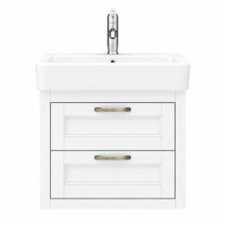 Chatsworth Traditional White 560mm 2 Drawer Wall Hung Vanity -Chatsworth Shop CWH560WHT2D n d4 460
