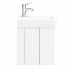Chatsworth Traditional White 560mm 2 Drawer Wall Hung Vanity -Chatsworth Shop CWH560WHT2D n d6 460
