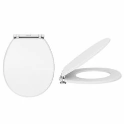 Chatsworth Wall Hung White Vanity With Brass Handle & Low Level Toilet -Chatsworth Shop CWH560WHTBLL d5 460