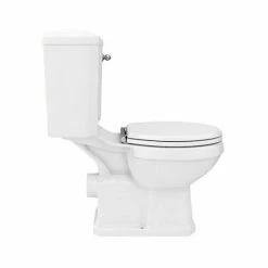 Chatsworth Traditional White Cloakroom Suite (Vanity Unit + Close Coupled Toilet) -Chatsworth Shop CWHCS425 d6 460