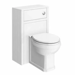 Chatsworth White Marble 610mm Traditional White Vanity Unit + Toilet Package 8 Chatsworth White Marble 610mm Traditional White Vanity Unit + Toilet Package -Chatsworth Shop CWM610WCWHT d3 460