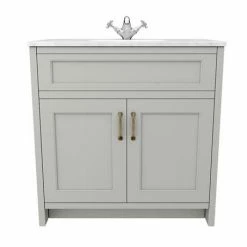 Chatsworth White Marble 810mm Traditional Grey Vanity Unit + Toilet Package 11 Chatsworth White Marble 810mm Traditional Grey Vanity Unit + Toilet Package -Chatsworth Shop CWM810WCGRY n d1 460