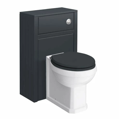 Chatsworth Traditional 500mm Graphite Toilet Unit + Pan 1 Chatsworth Traditional 500mm Graphite Toilet Unit + Pan