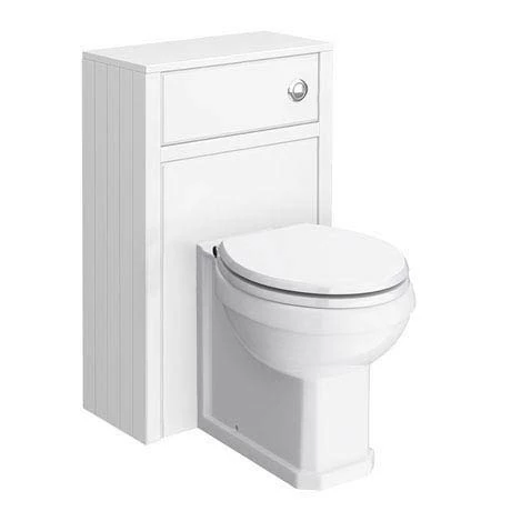 Chatsworth Traditional 500mm White Toilet Unit + Pan 1 Chatsworth Traditional 500mm White Toilet Unit + Pan