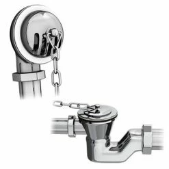 Alternative view of Chatsworth Traditional Exposed Bath Waste Kit Including Shallow P Trap