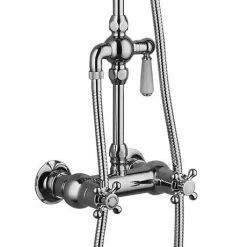 Chatsworth Thermostatic Shower With Diverter, Rigid Riser & Fixed Head -Chatsworth Shop EG TCK 10 d3 460