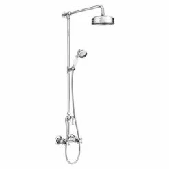 Chatsworth Thermostatic Shower With Diverter, Rigid Riser & Fixed Head -Chatsworth Shop EG TCK 10 d5 460
