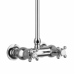 Chatsworth Thermostatic Shower Bar Valve With Rigid Riser & Fixed Head -Chatsworth Shop EG TCK 11 d2 460