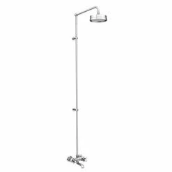 Alternative view of Chatsworth Thermostatic Shower Bar Valve With Rigid Riser & Bath Tap
