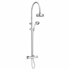 Alternative view of Chatsworth Traditional Thermostatic Shower - Chrome