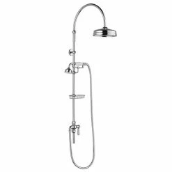 Chatsworth Traditional Shower Riser Kit With Diverter
