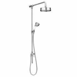 Chatsworth Traditional Luxury Rigid Riser Kit - Chrome