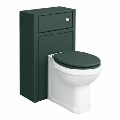 Chatsworth Traditional 500mm Green Toilet Unit + Pan