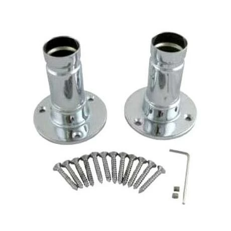 Chatsworth Traditional 949 X 498mm Chrome Towel Rail 2 Chatsworth Traditional 949 X 498mm Chrome Towel Rail - Image 2