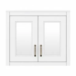 Chatsworth 690mm White 2-Door Mirror Cabinet 8 Chatsworth 690mm White 2-Door Mirror Cabinet -Chatsworth Shop MCABWHT d4 460