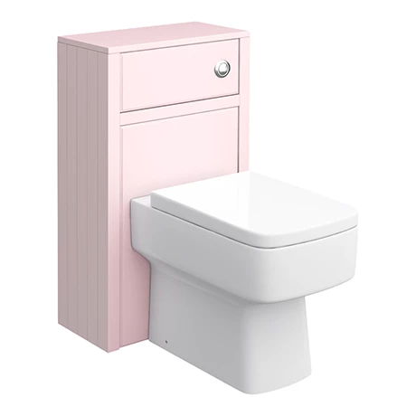 Chatsworth 500mm Traditional Pink Toilet Unit Only 1 Chatsworth 500mm Traditional Pink Toilet Unit Only