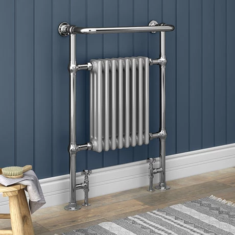 Chatsworth Savoy Light Grey Traditional Heated Towel Rail Radiator 1 Chatsworth Savoy Light Grey Traditional Heated Towel Rail Radiator