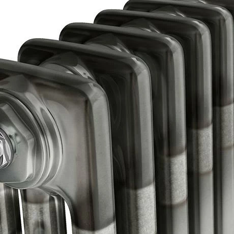 Chatsworth Savoy Raw Metal (Lacquered) Traditional Heated Towel Rail 2 Chatsworth Savoy Raw Metal (Lacquered) Traditional Heated Towel Rail - Image 2