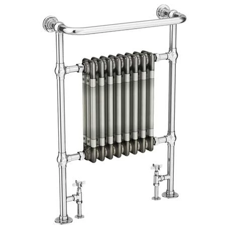 Chatsworth Savoy Raw Metal (Lacquered) Traditional Heated Towel Rail 3 Chatsworth Savoy Raw Metal (Lacquered) Traditional Heated Towel Rail - Image 3