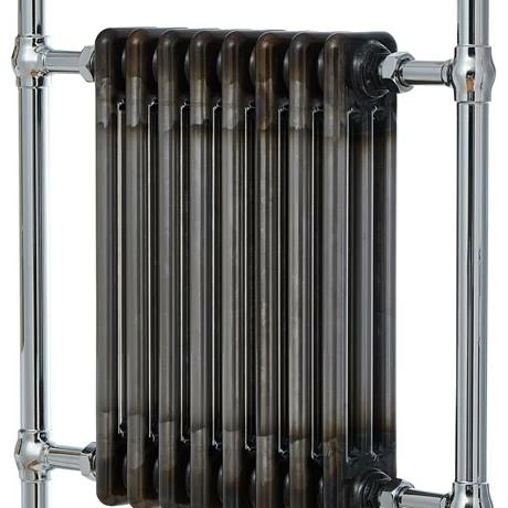 Chatsworth Savoy Raw Metal (Lacquered) Traditional Heated Towel Rail 4 Chatsworth Savoy Raw Metal (Lacquered) Traditional Heated Towel Rail - Image 4