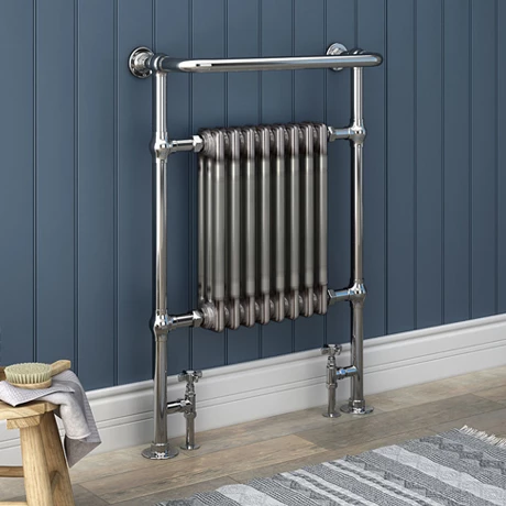 Chatsworth Savoy Raw Metal (Lacquered) Traditional Heated Towel Rail 1 Chatsworth Savoy Raw Metal (Lacquered) Traditional Heated Towel Rail